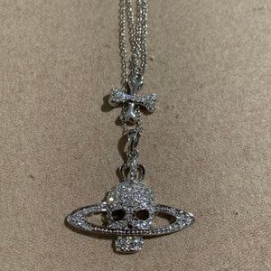 Vivienne Westwood skull necklace set